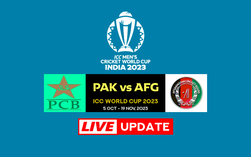 PAK vs AFG World Cup 2023 Live Streaming: When and where to watch Pakistan vs Afghanistan, All Details