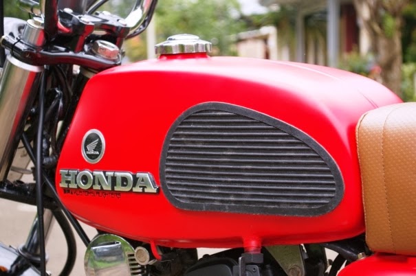  MOTOR  SPORT Honda Tiger 2005 Modif Bergaya Vintage Jadul 