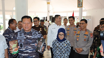 Wakapolres Lebak Dampingi Wakapolda Banten Hadiri Kunjungan Kerja Kasal ke Wilayah Lebak