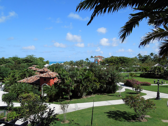 view from balcony