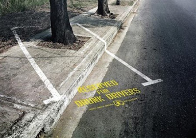 Reserved for Drunk Drivers” Advertisement