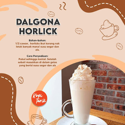 Dalgona Horlick