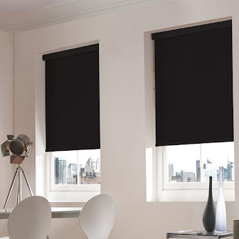 Blackout roller blinds