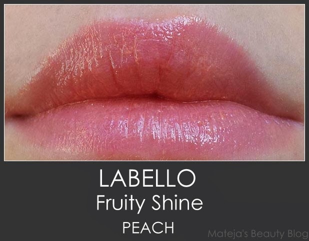 Labello Fruity Shine Peach Lip Balm Mateja S Beauty Blog