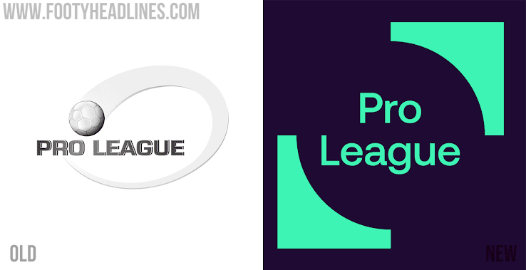 All New Belgian Pro League Logo Brand Identity Launched Sponsor Version Footy Headlines