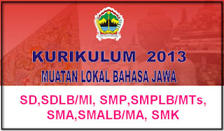 MULOK BAHASA JAWA KURIKULUM 2013 SD,SDLB/MI, SMP,SMPLB/MTs, SMA,SMALB/SMK