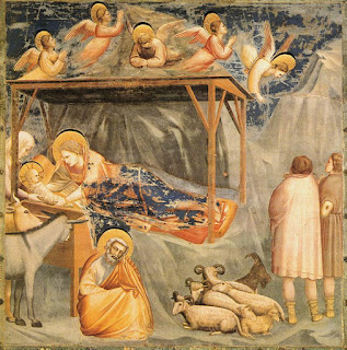 Imagen: Nacimiento de Jesús. Giotto