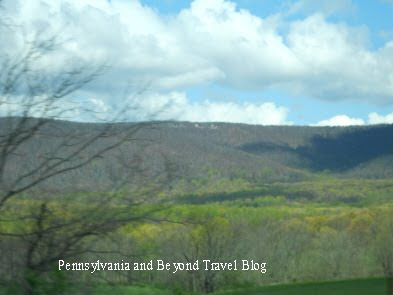 The Allegheny Mountains in Western Pennsylvania