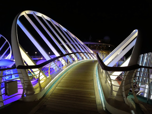 arches at night