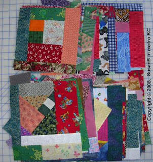 mile-a-minute quilt blocks