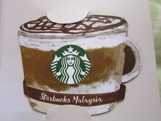 Starbucks Coffee Malaysia Asia Chocolate Hazelnut Macchiato Burnt Caramel magnet card limited edition 