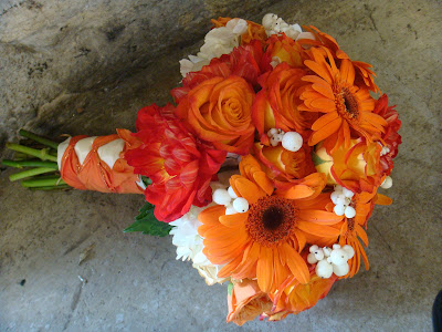 Gerbera Daisies Fall Wedding Bouquet Gerbera Daisies Fall Wedding Bouquet