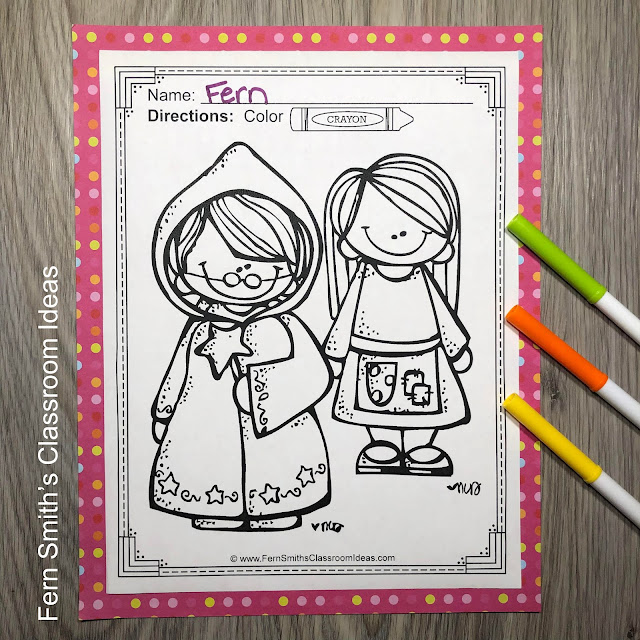 Download These Fairy Tales Coloring Book Pages Today!