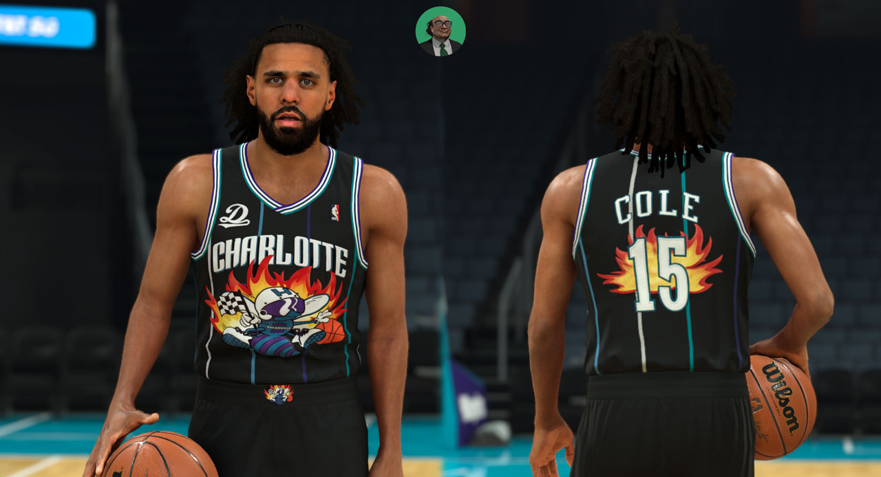 NBA 2K23 J. Cole Cyberface