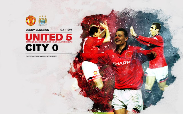 Derby moment, Manchester United vs Manchester City