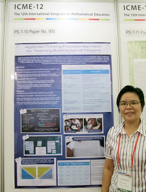 Ronda presents poster at ICME