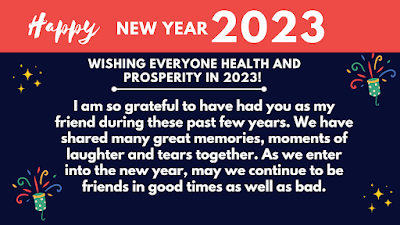 New Year Wishes for 2023: Best Wishes for a Happy New Year