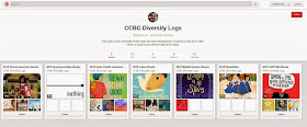 screen cap of CCBC Pinterest page