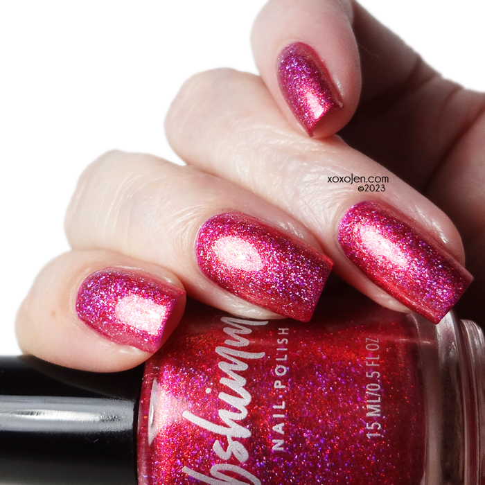 xoxoJen's swatch of KBshimmer Rose Were The Days