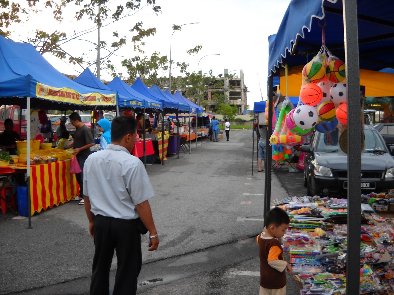  pasar  malam  Gambar suasana pasar malam  PKPS