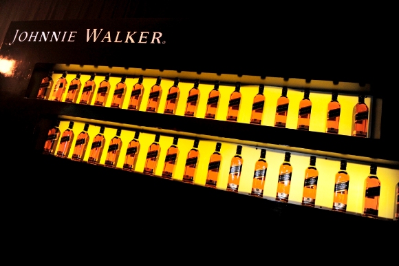 johnnie walker black. Johnnie Walker has a cool and