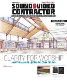 Sound & Video Contractor - January 2016 | ISSN 0741-1715 | TRUE PDF | Mensile | Professionisti | Audio | Home Entertainment | Sicurezza | Tecnologia
Sound & Video Contractor has provided solutions to real-life systems contracting and installation challenges. It is the only magazine in the sound and video contract industry that provides in-depth applications and business-related information covering the spectrum of the contracting industry: commercial sound, security, home theater, automation, control systems and video presentation.