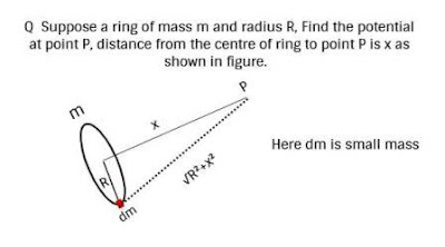 gravitational potential,potential question