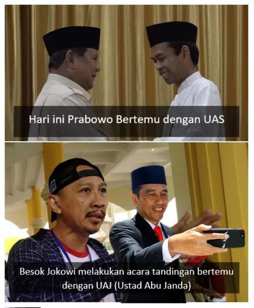 Prabowo Bertemu Uas