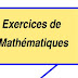 exercices de Mathématiques تمارين في الرياضيات باللغة الفرنسية