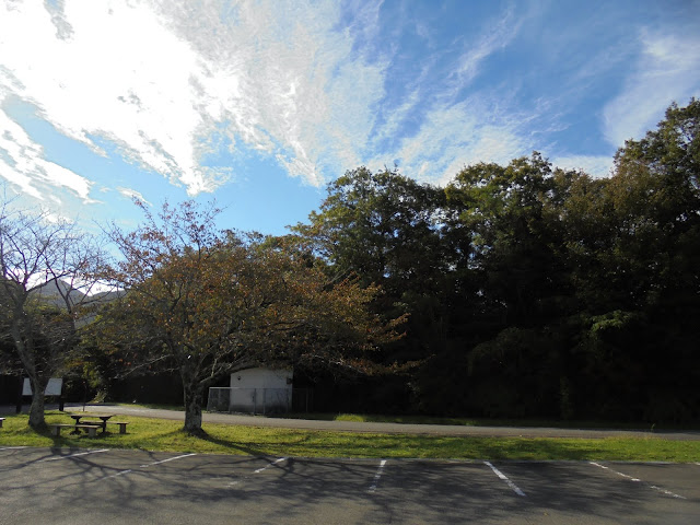 むきばんだ遺跡公園の駐車場