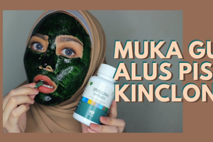 Masker spirulina produk hwi