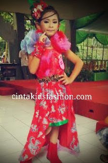 Dress Batik Pesta Busana Fashion Anak CintaKidsFashion