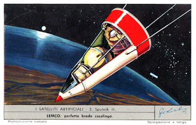 1960 Liebig Satelliti Artificiali 3 - Sputnik II