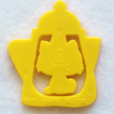昭和レトロ　サンリオ　80年代　おまけ　キティちゃん　ポット型クリップ　 【ハローキティ】