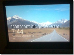 before Welcome Screen