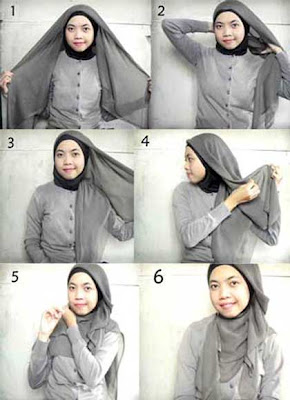 Cara Memakai Jilbab Pashmina Ke Kampus