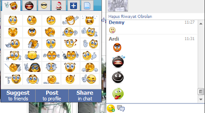 Cara Install Menambah Memasang Emoticon di pada Facebook