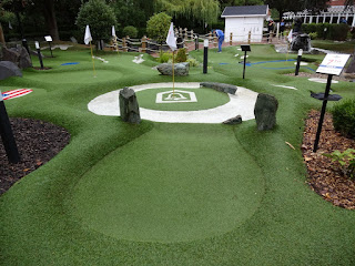 Ryder Legends Mini Golf course at The Belfry in Sutton Coldfield