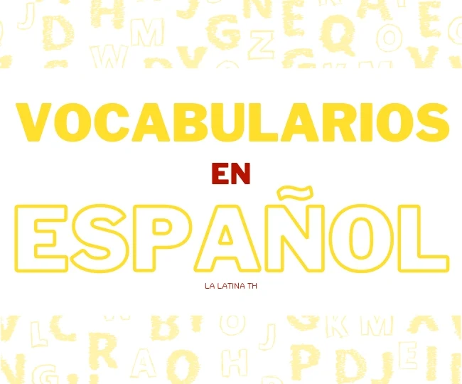 คลังคำศัพท์​ภาษาสเปน
