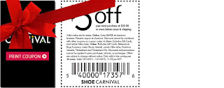 Free Printable Shoe Carnival Coupons