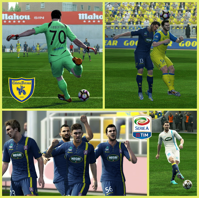 PES 2013 GDB A.C. CHIEVO VERONA 2016/17 by dodyferro - auvergne81 - Guitar®