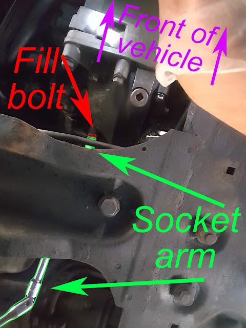 Transmission Gearbox Oil Change Fiat Scudo, Dispatch, Expert