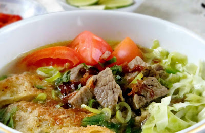 Resep dan cara membuat menu Mie Soto Jamur