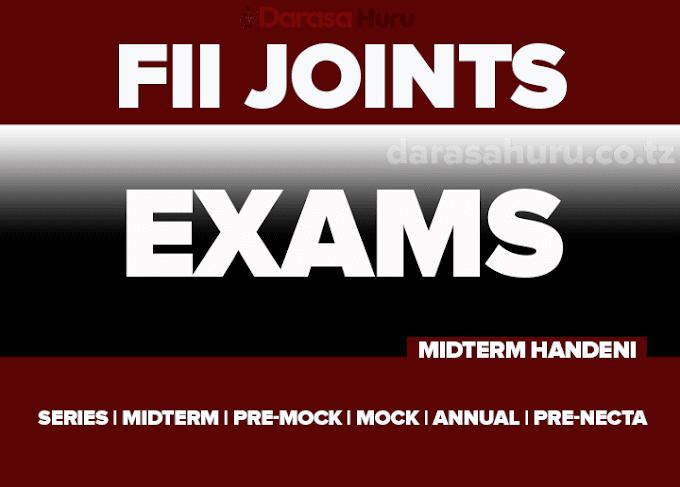 Form Two Joint Midterm Tests (Handeni DC) With Marking Schemes March 2023