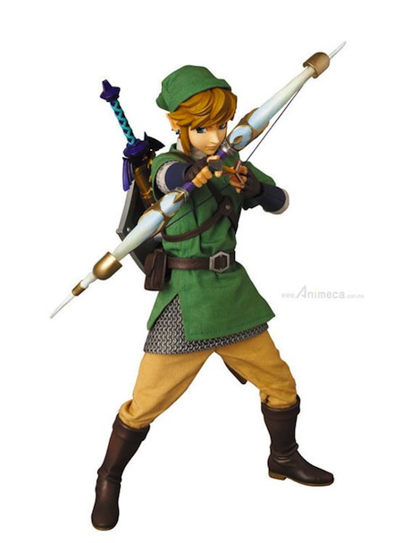 FIGURA LINK REAL ACTION HEROES The Legend of Zelda Skyward Sword
