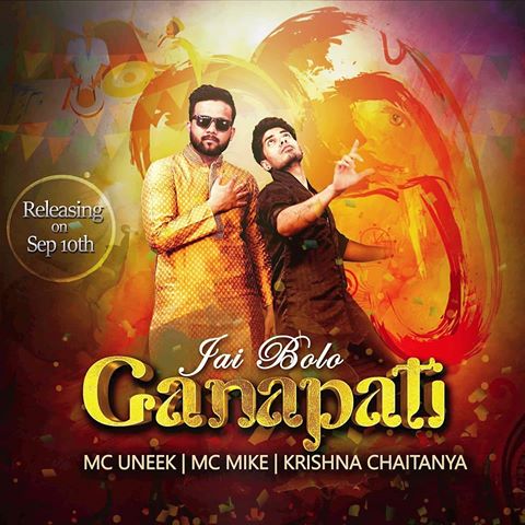 JAI BOLO GANAPATI - MC MIKE, MC UNEEK, KRISHNA CHAITANYA | Ganesh Song 2018 