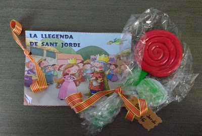 Alt Rosa Sant Jordi casera niños
