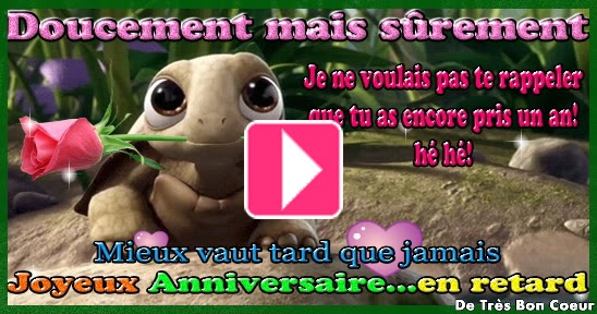 Souhaiter Un Joyeux Anniversaire Trop Tard Kathline