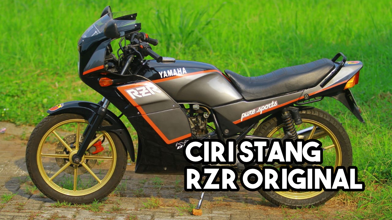 ciri stang rzr original