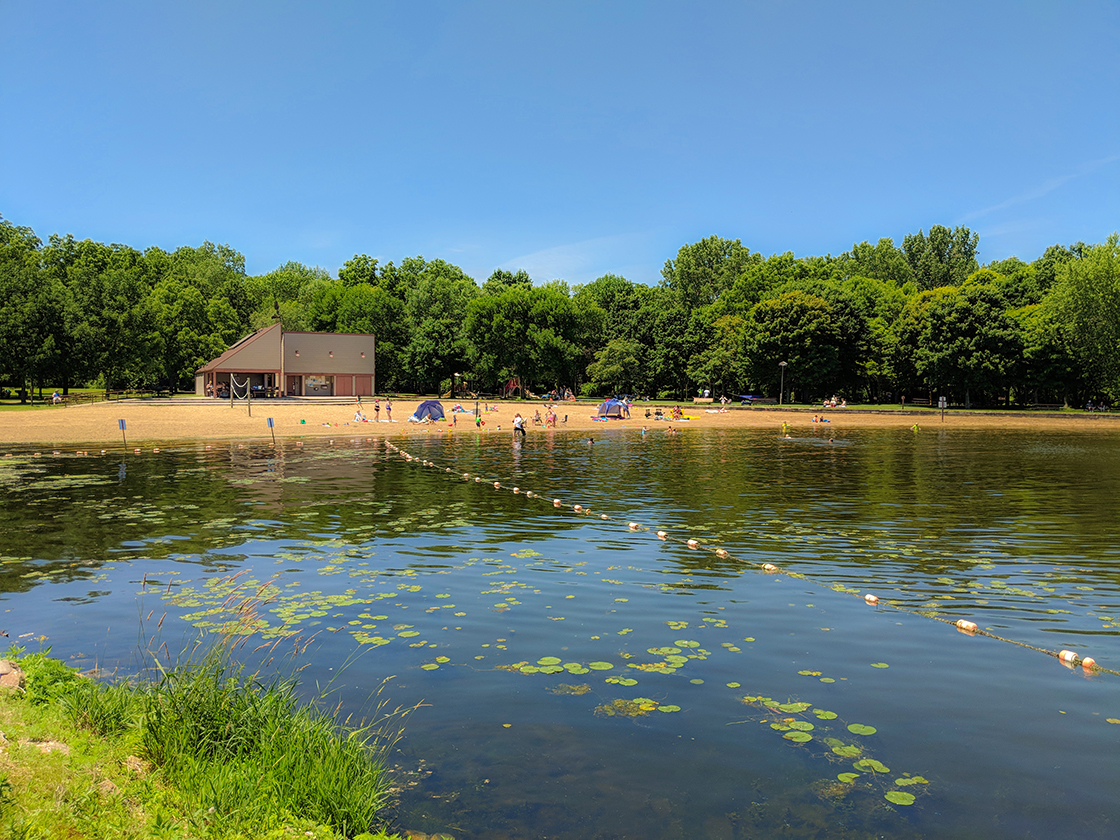 Beach at Governor Nelson State Park